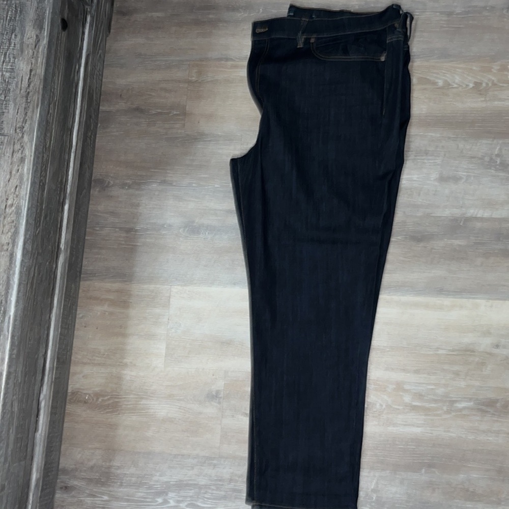 Luck Brand Dark Denim Athletic Fit Relaxed Straight NWOT 48 waist 30 Length